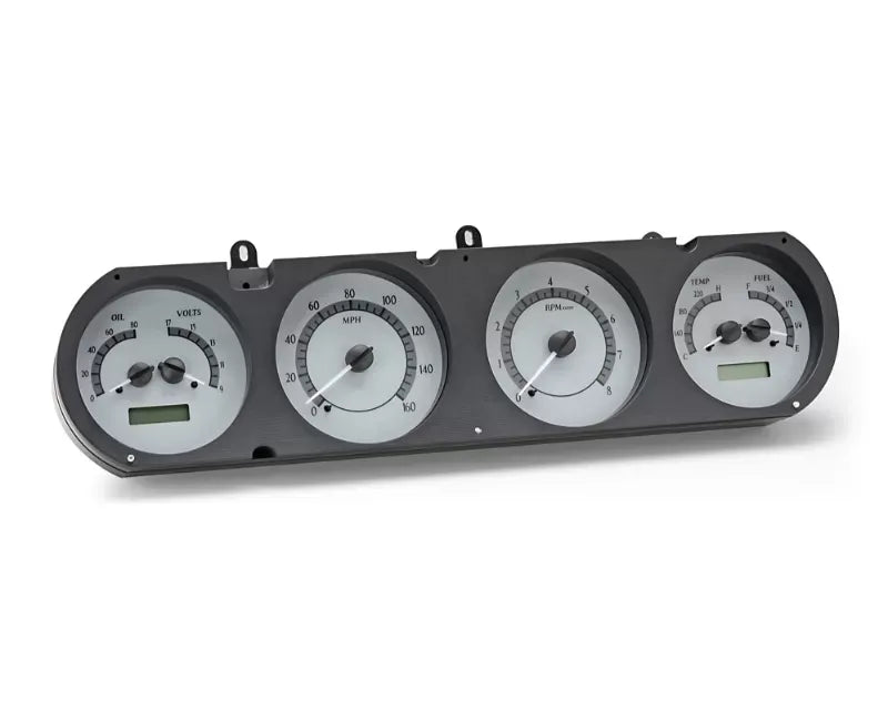 196467 PONTIAC GTO VHX SYSTEM SILVER ALLOY STYLE FACE RED DISPLAY