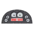 196769 CAMARO MARQUEZ DESIGNS DASH VHX SYSTEM BLACK ALLOY STYLE FACE WHITE DI