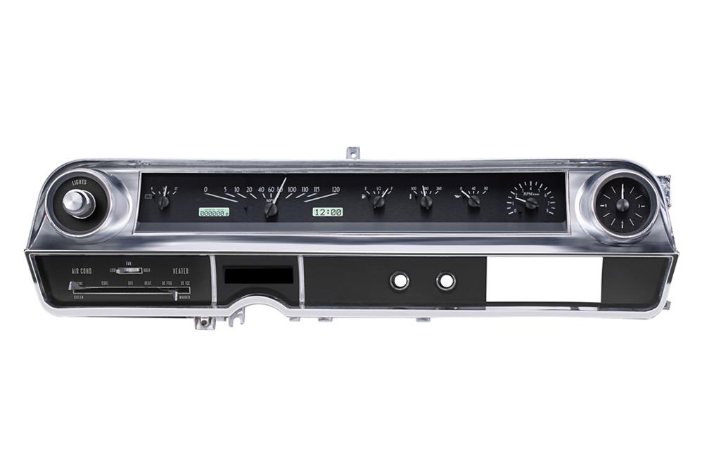 196364 CADILLAC VHX SYSTEM BLACK ALLOY STYLE FACE WHITE DISPLAY