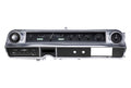 196364 CADILLAC VHX SYSTEM BLACK ALLOY STYLE FACE WHITE DISPLAY