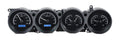 197074 CHALLENGER/ EBODY RALLYE DASH VHX SYSTEM BLACK ALLOY STYLE FACE BLUE