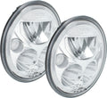 PAIR OF 7IN ROUND VORTEX LED HEADLIGHT W/LOWHIGHHALO DRIVER/PASSENGER