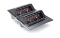 1969 CAMARO W/ CONSOLE GAUGES VHX SYSTEM CARBON FIBER STYLE FACE RED DISPLAY