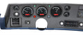 197072 CHEVELLE/ EL CAMINO VHX SYSTEM BLACK ALLOY STYLE FACE BLUE DISPLAY