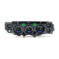 197072 CHEVELLE/ EL CAMINO VHX SYSTEM BLACK ALLOY STYLE FACE BLUE DISPLAY