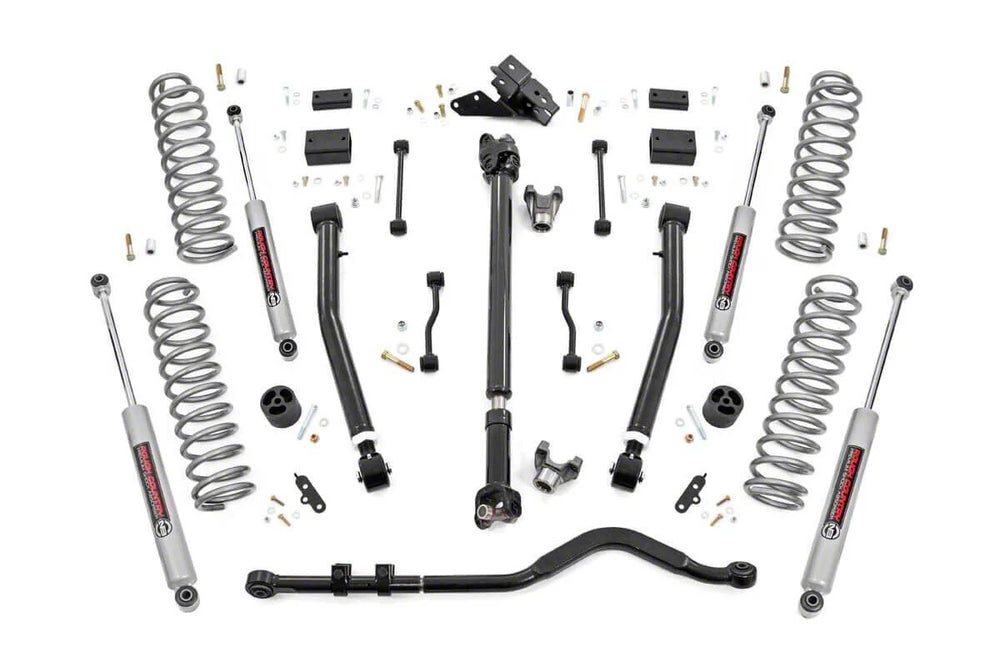 1x 5093.1 3.5 Inch Lift Kit Adj LCA FR D S Jeep Wrangler JL Rubicon (18-21)