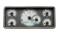 196372 WAGONEER/JTRUCKS VHX SYSTEM SILVER ALLOY STYLE FACE WHITE DISPLAY