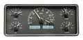196372 WAGONEER/JTRUCKS VHX SYSTEM SILVER ALLOY STYLE FACE WHITE DISPLAY