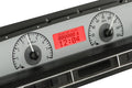 196970 IMPALA/CAPRICE VHX SYSTEM SILVER ALLOY STYLE FACE RED DISPLAY