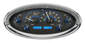 UNIVERSAL OVAL VHX SYSTEM CARBON FIBER STYLE FACE BLUE DISPLAY