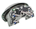 1956 FORD CAR VHX SYSTEM BLACK ALLOY STYLE FACE RED DISPLAY