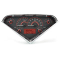 195556 CHEVY CAR VHX SYSTEM CARBON FIBER STYLE FACE RED DISPLAY