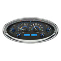 UNIVERSAL OVAL VHX SYSTEM BLACK ALLOY STYLE FACE WHITE DISPLAY