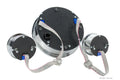 TRIPLE ROUND UNIVERSAL VHX SYSTEM BLACK ALLOY STYLE FACE RED DISPLAY