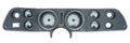 197081 CAMARO VHX SYSTEM SILVER ALLOY STYLE FACE WHITE DISPLAY