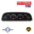 196063 CHEVY PICKUP VHX SYSTEM BLACK ALLOY STYLE FACE RED DISPLAY
