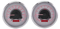194753 CHEVY TRUCK VHX SYSTEM SILVER ALLOY STYLE FACE RED DISPLAY
