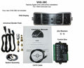 1939 CHEVY CAR VHX SYSTEM BLACK ALLOY STYLE FACE WHITE DISPLAY