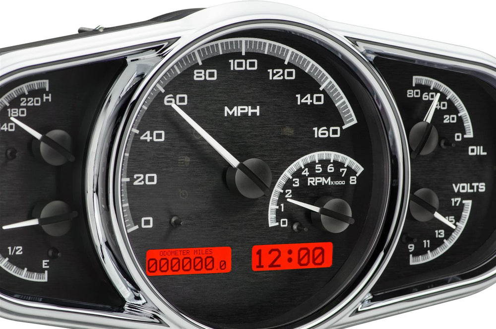 UNIVERSAL MULTILEVEL VHX SYSTEM BLACK ALLOY STYLE FACE RED DISPLAY