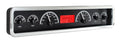 RECTANGLE UNIVERSAL VHX SYSTEM BLACK ALLOY STYLE FACE RED DISPLAY