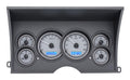 198894 CHEVY PICKUP VHX SYSTEM SILVER ALLOY STYLE FACE BLUE DISPLAY