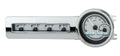 194148 CHEVY CAR VHX SYSTEM SILVER ALLOY STYLE FACE WHITE DISPLAY