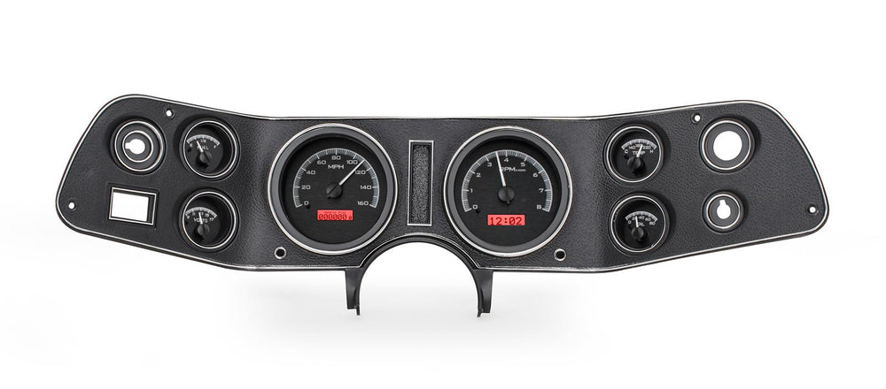 197081 CAMARO VHX SYSTEM BLACK ALLOY STYLE FACE RED DISPLAY