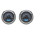 194753 CHEVY TRUCK VHX SYSTEM BLACK ALLOY STYLE FACE WHITE DISPLAY