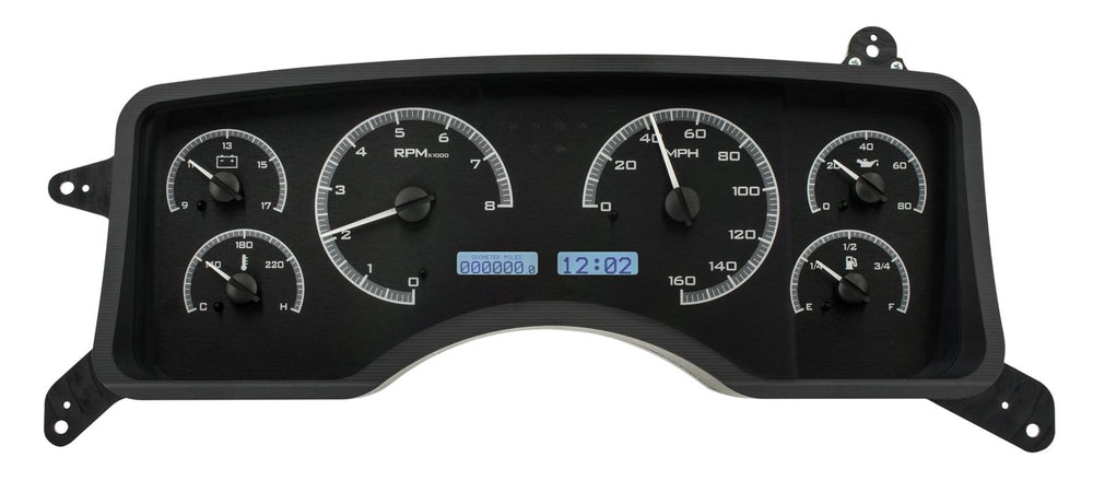 199093 MUSTANG VHX SYSTEM BLACK ALLOY STYLE FACE WHITE DISPLAY