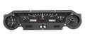 196465 FORD FALCON/MUSTANG VHX SYSTEM BLACK ALLOY STYLE FACE WHITE DISPLAY