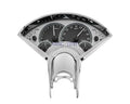 195556 CHEVY CAR VHX SYSTEM SILVER ALLOY STYLE FACE WHITE DISPLAY