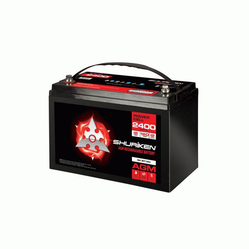 2400W / 120 AMP HOURS LITHIUM IRON BATTERY