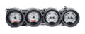 197074 CHALLENGER/ EBODY RALLYE DASH VHX SYSTEM SILVER ALLOY STYLE FACE RED