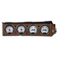 197074 CHALLENGER/ EBODY RALLYE DASH VHX SYSTEM SILVER ALLOY STYLE FACE RED