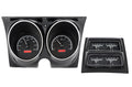 1968 CAMARO W/ CONSOLE GAUGES VHX SYSTEM SILVER ALLOY STYLE FACE BLUE DISPLAY