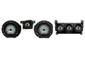 7173 MUSTANG W/ CENTER CONSOLE GAUGES VHX SYSTEM SILVER ALLOY STYLE FACE WHIT