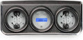 1967 CAMARO W/ CONSOLE GAUGES VHX SYSTEM SILVER ALLOY STYLE FACE BLUE DISPLAY