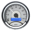 6PIECE ROUND UNIVERSAL VHX SYSTEM SILVER ALLOY STYLE FACE BLUE DISPLAY
