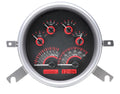 194950 CHEVY CAR VHX SYSTEM CARBON FIBER STYLE FACE RED DISPLAY