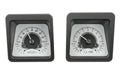 1969 CAMARO VHX SYSTEM SILVER ALLOY STYLE FACE WHITE DISPLAY