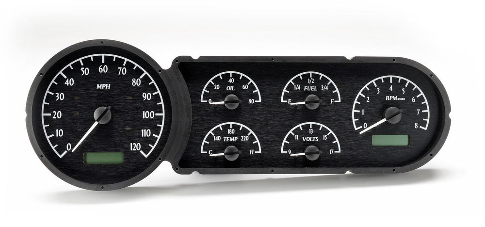 195354 CHEVY CAR VHX SYSTEM BLACK ALLOY STYLE FACE RED DISPLAY