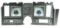 1969 CAMARO VHX SYSTEM SILVER ALLOY STYLE FACE BLUE DISPLAY