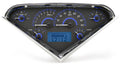 195559 CHEVY PICKUP VHX SYSTEM CARBON FIBER STYLE FACE BLUE DISPLAY
