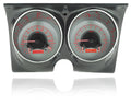 196768 CAMARO/FIREBIRD VHX SYSTEM SILVER ALLOY STYLE FACE RED DISPLAY