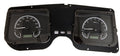 1968 CHEVELLE VHX SYSTEM CARBON FIBER STYLE FACE RED DISPLAY