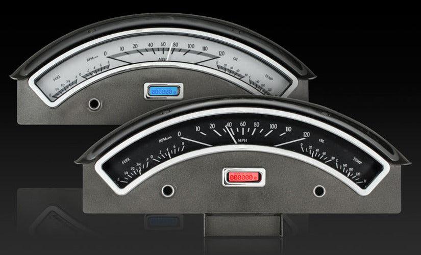 195760 FORD PICKUP VHX SYSTEM BLACK ALLOY STYLE FACE RED DISPLAY