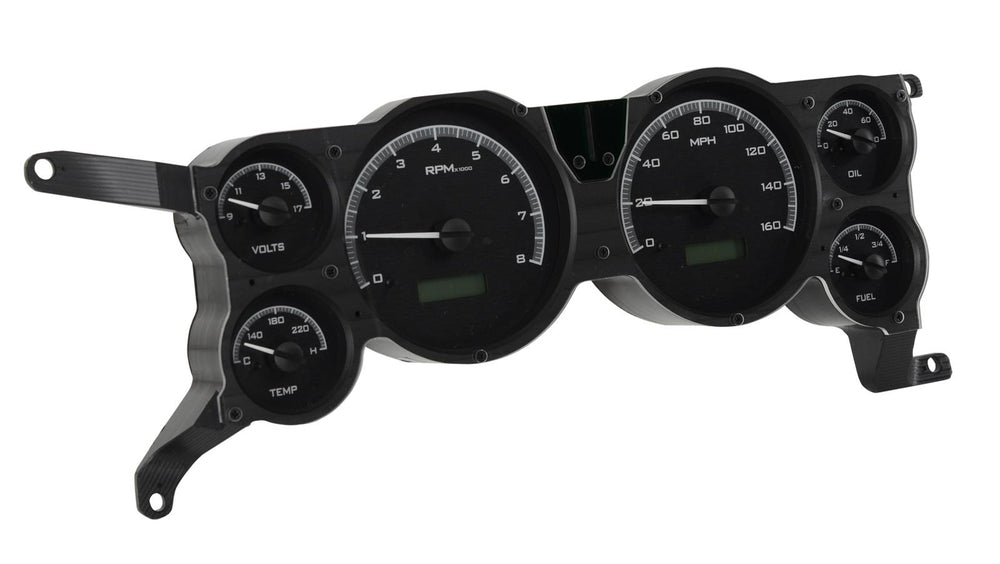 197986 MUSTANG VHX SYSTEM BLACK ALLOY STYLE FACE BLUE DISPLAY