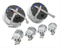 6PIECE ROUND UNIVERSAL VHX SYSTEM SILVER ALLOY STYLE FACE RED DISPLAY