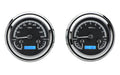 194753 CHEVY TRUCK VHX SYSTEM SILVER ALLOY STYLE FACE WHITE DISPLAY