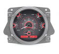 196677 FORD BRONCO VHX SYSTEM CARBON FIBER STYLE FACE RED DISPLAY